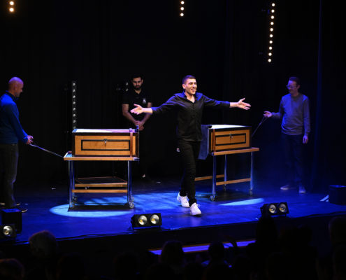 Gianfranco Illusions - Wakeling sawing Femme Sciée en deux